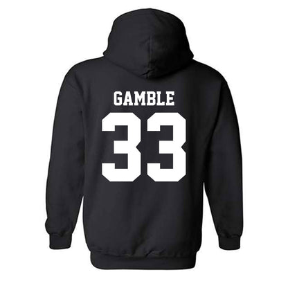 Georgia Tech - NCAA Football : CJ Gamble - Classic Shersey Hooded Sweatshirt-1