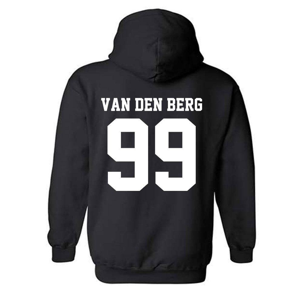 Georgia Tech - NCAA Football : Jordan van den Berg - Classic Shersey Hooded Sweatshirt-1