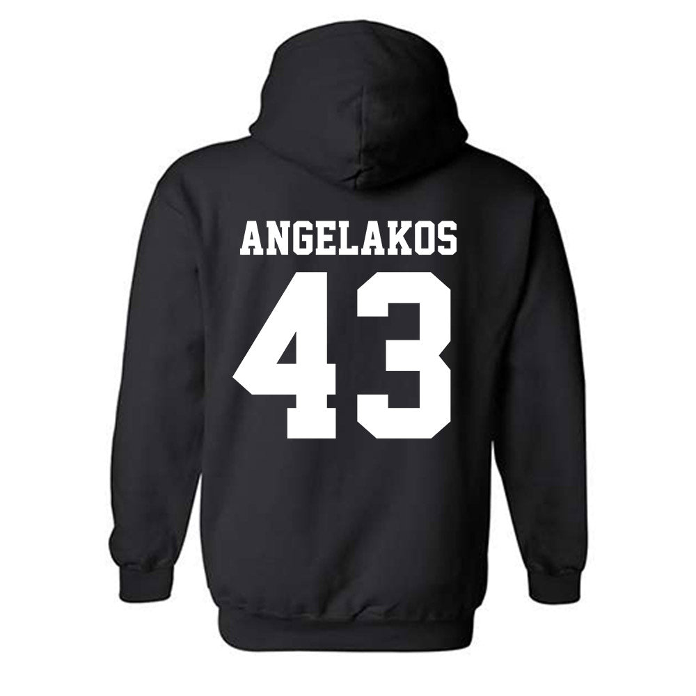 Georgia Tech - NCAA Baseball : Dimitri Angelakos - Classic Shersey Hooded Sweatshirt-1