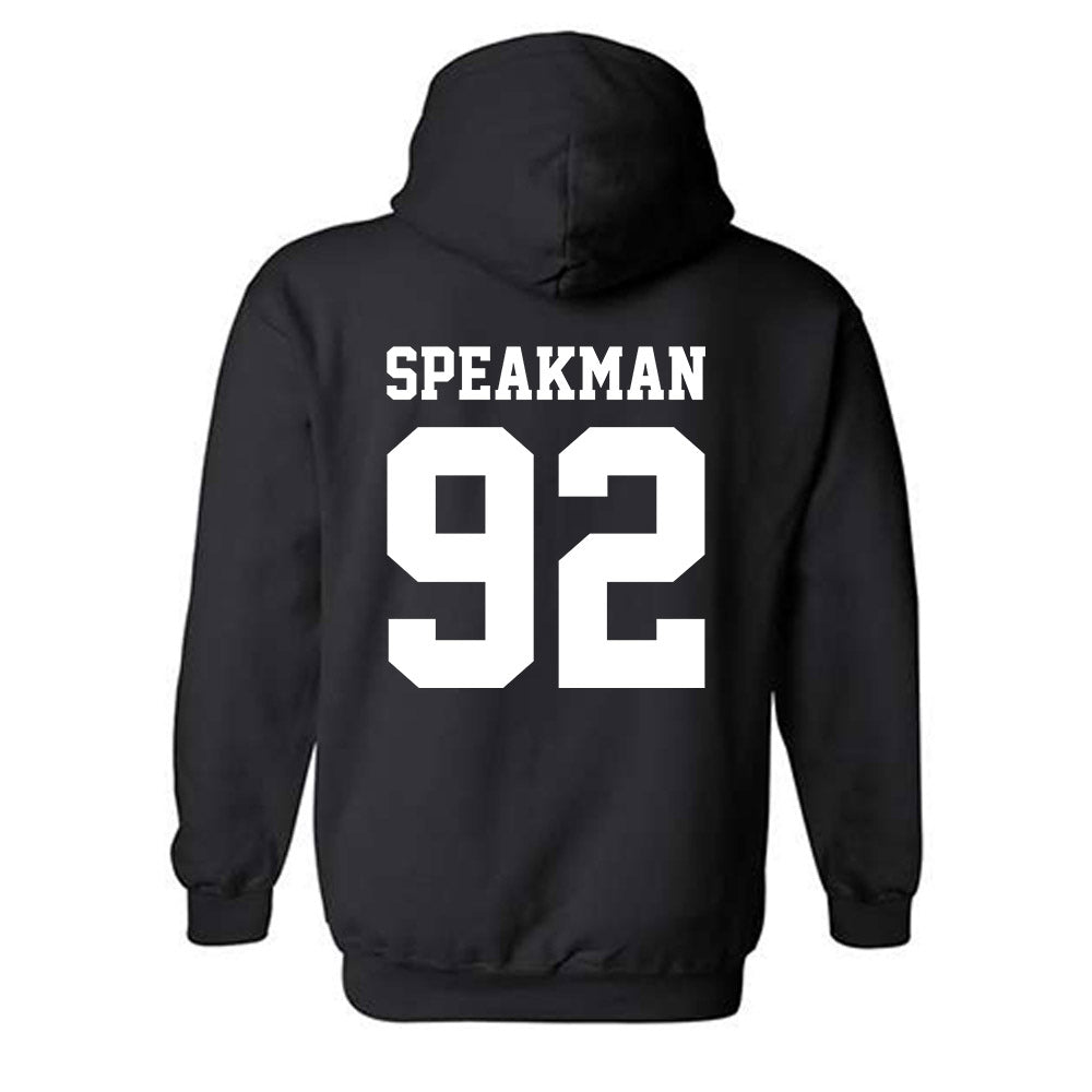 Georgia Tech - NCAA Football : Christian Speakman - Classic Shersey Hooded Sweatshirt-1