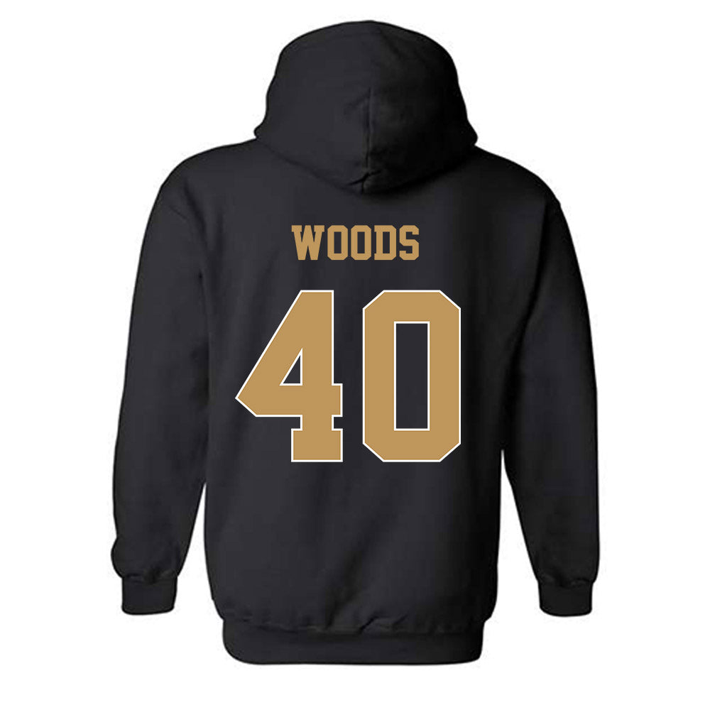 Georgia Tech - NCAA Football : Jordan Woods - Classic Shersey Hooded Sweatshirt-1