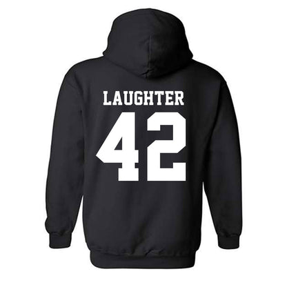 Georgia Tech - NCAA Football : Luke Laughter - Classic Shersey Hooded Sweatshirt-1