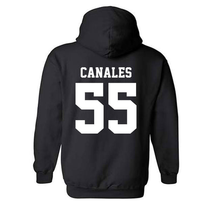 Georgia Tech - NCAA Football : Xavier Canales - Classic Shersey Hooded Sweatshirt-1