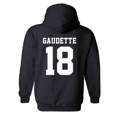 Georgia Tech - NCAA Baseball : Caden Gaudette - Classic Shersey Hooded Sweatshirt-1