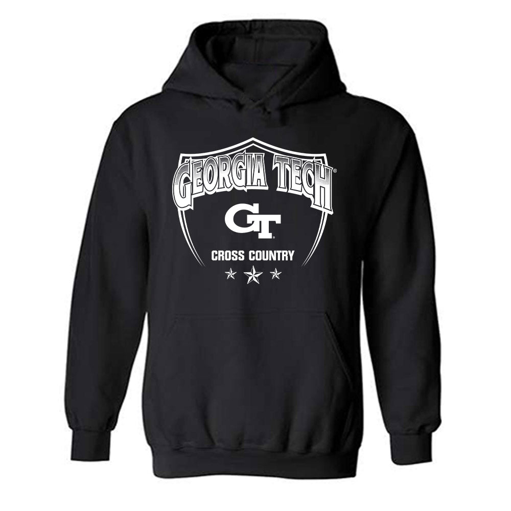 Georgia Tech - NCAA Women's Cross Country : Sarah Copeland - Classic Shersey Hooded Sweatshirt-0