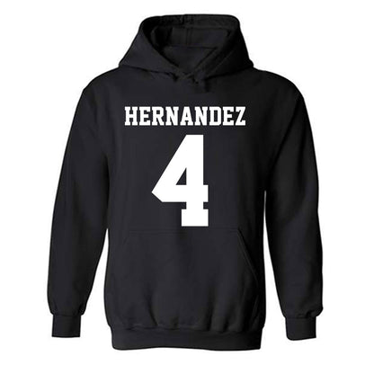 Georgia Tech - NCAA Baseball : Alex Hernandez - Classic Shersey Hooded Sweatshirt-0