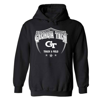 Georgia Tech - NCAA Men's Track & Field : Aaron Jones - Classic Shersey Hooded Sweatshirt-0