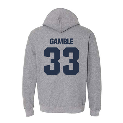 Georgia Tech - NCAA Football : CJ Gamble - Classic Shersey Hooded Sweatshirt-1