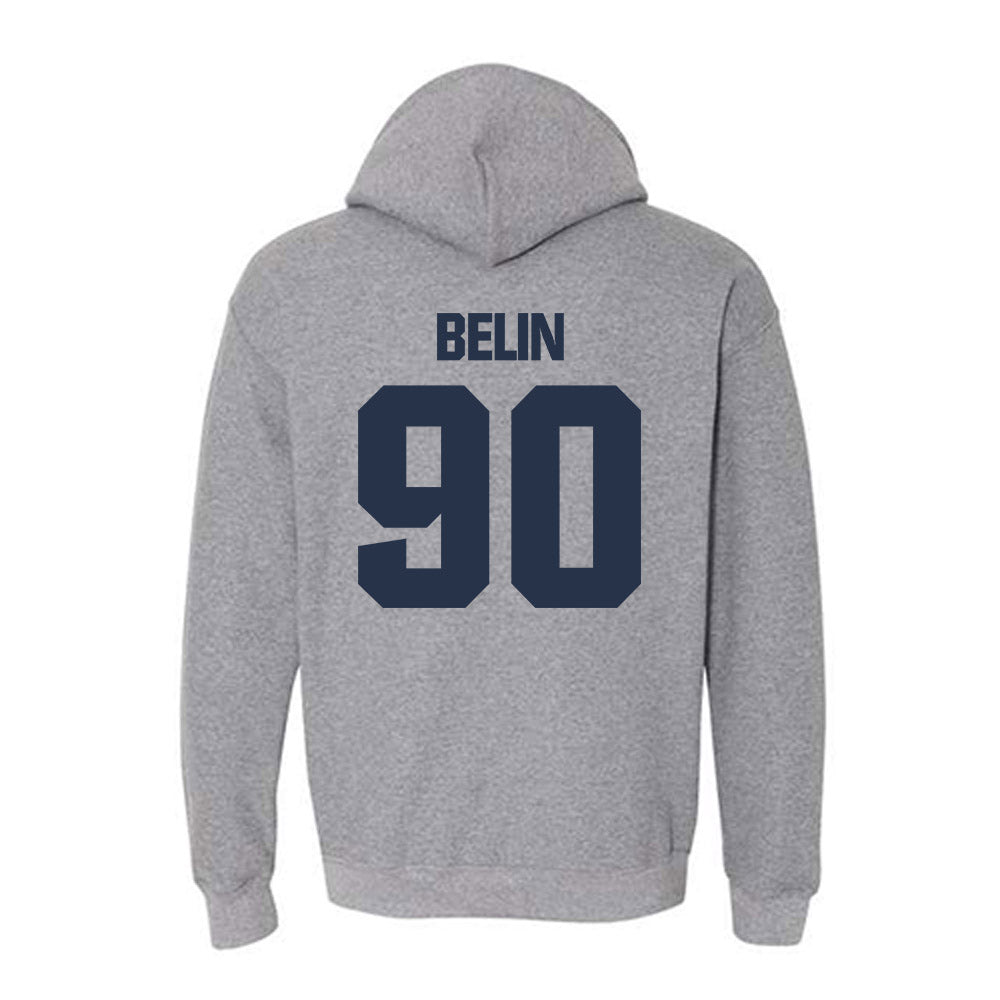 Georgia Tech - NCAA Football : Blake Belin - Classic Shersey Hooded Sweatshirt-1