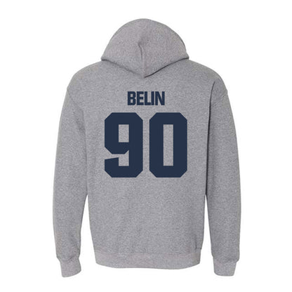 Georgia Tech - NCAA Football : Blake Belin - Classic Shersey Hooded Sweatshirt-1