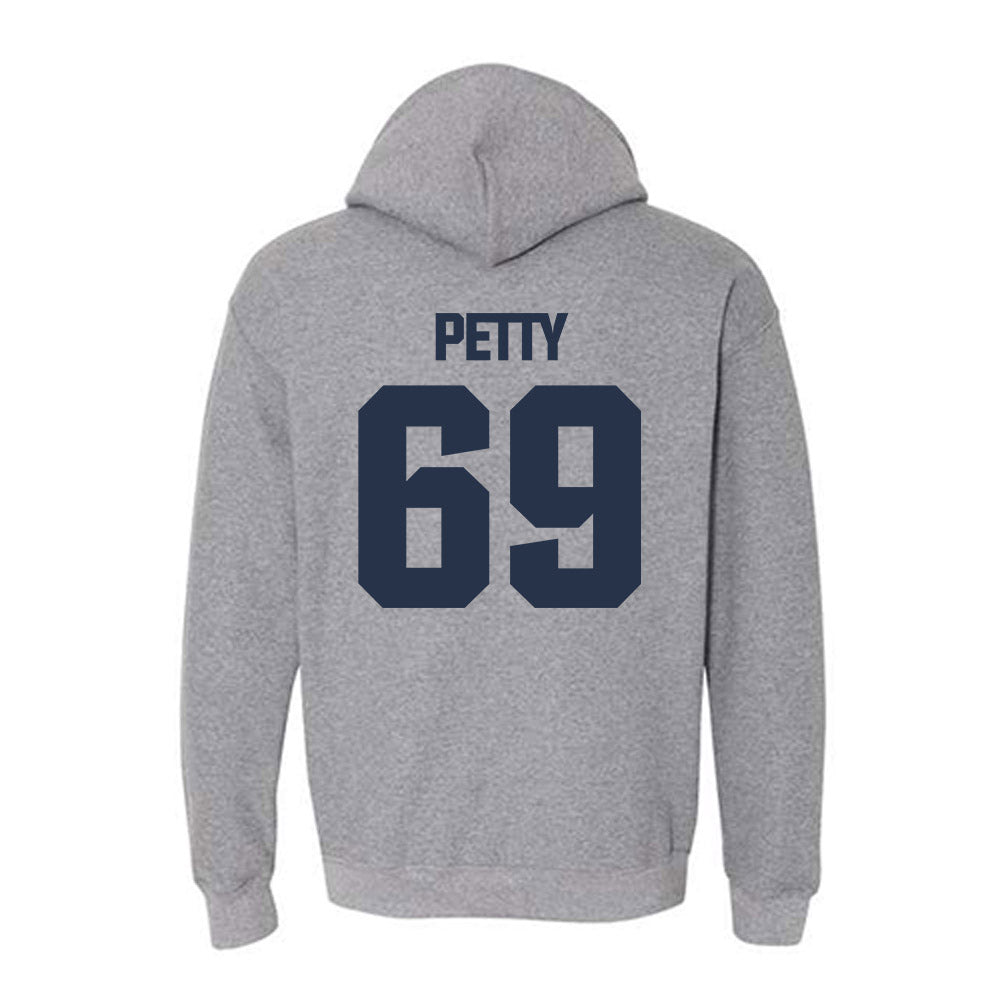 Georgia Tech - NCAA Football : Josh Petty - Classic Shersey Hooded Sweatshirt-1