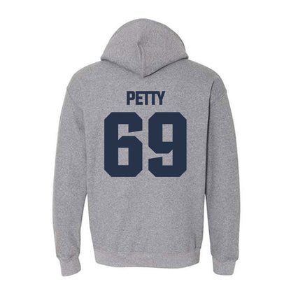 Georgia Tech - NCAA Football : Josh Petty - Classic Shersey Hooded Sweatshirt-1