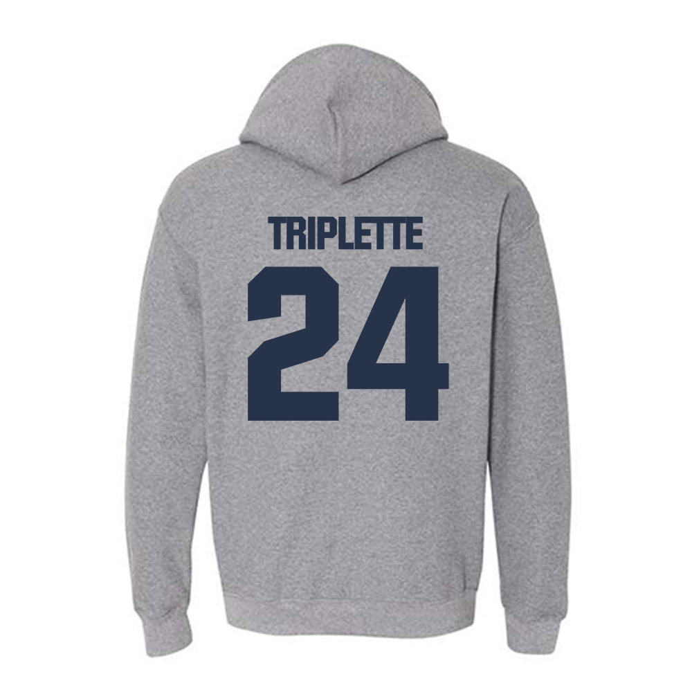 Georgia Tech - NCAA Football : Ronald Triplette - Classic Shersey Hooded Sweatshirt-1