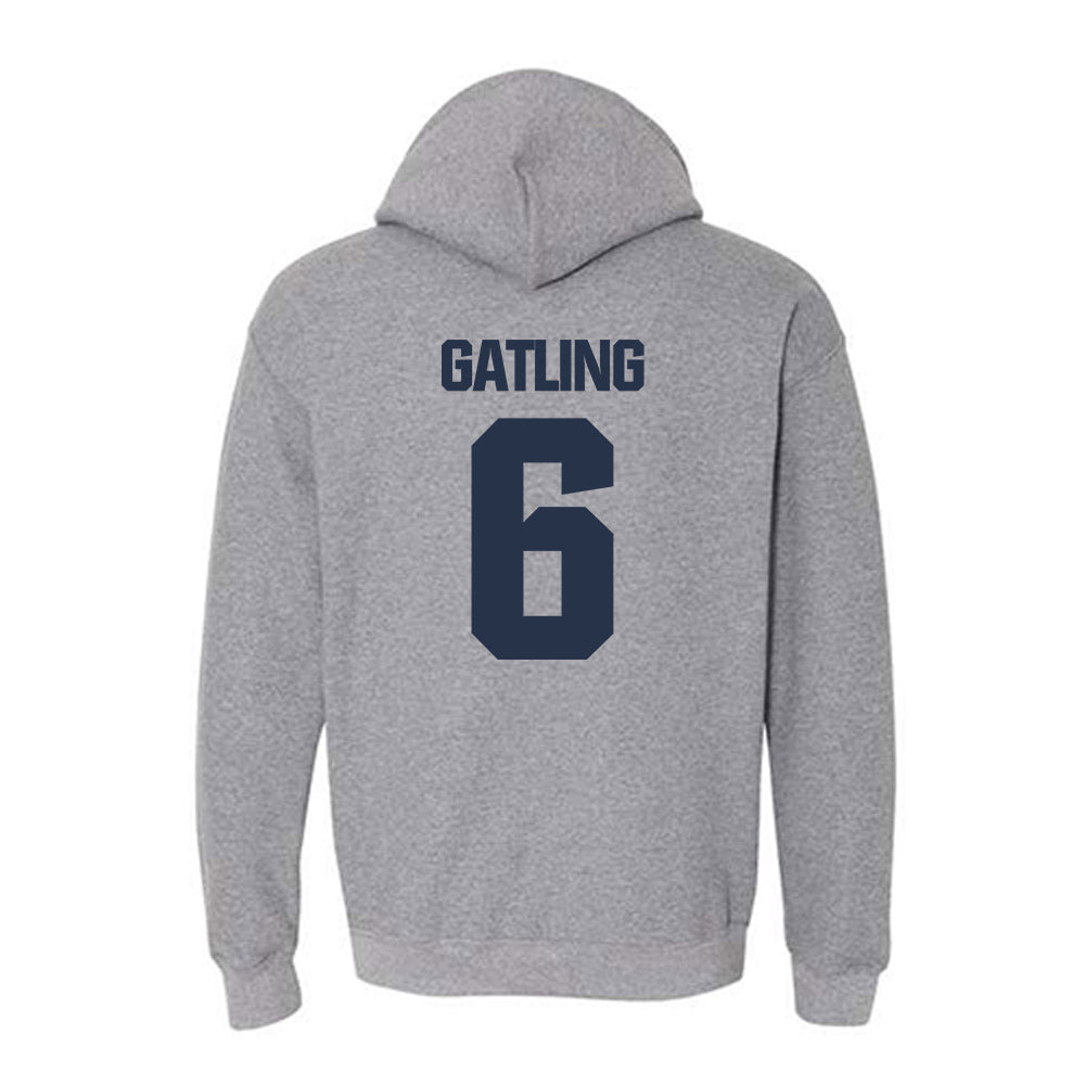 Georgia Tech - NCAA Football : Debron Gatling - Classic Shersey Hooded Sweatshirt-1