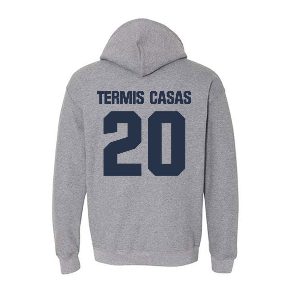 Georgia Tech - NCAA Women's Basketball : Ariadna Termis Casas - Classic Shersey Hooded Sweatshirt-1