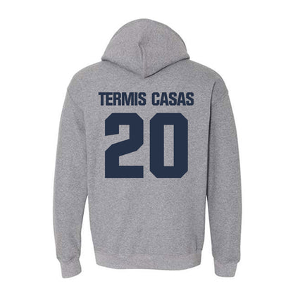 Georgia Tech - NCAA Women's Basketball : Ariadna Termis Casas - Classic Shersey Hooded Sweatshirt-1