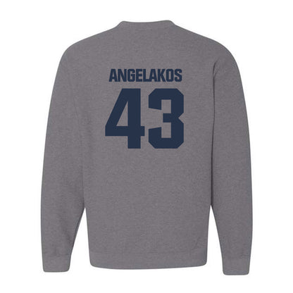 Georgia Tech - NCAA Baseball : Dimitri Angelakos - Classic Shersey Crewneck Sweatshirt-1