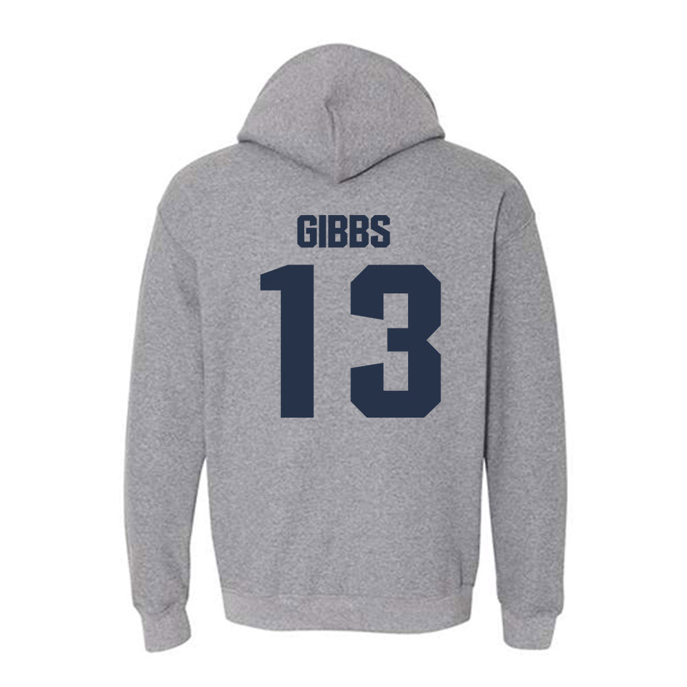 Georgia Tech - NCAA Football : Syeed Gibbs - Classic Shersey Hooded Sweatshirt-1