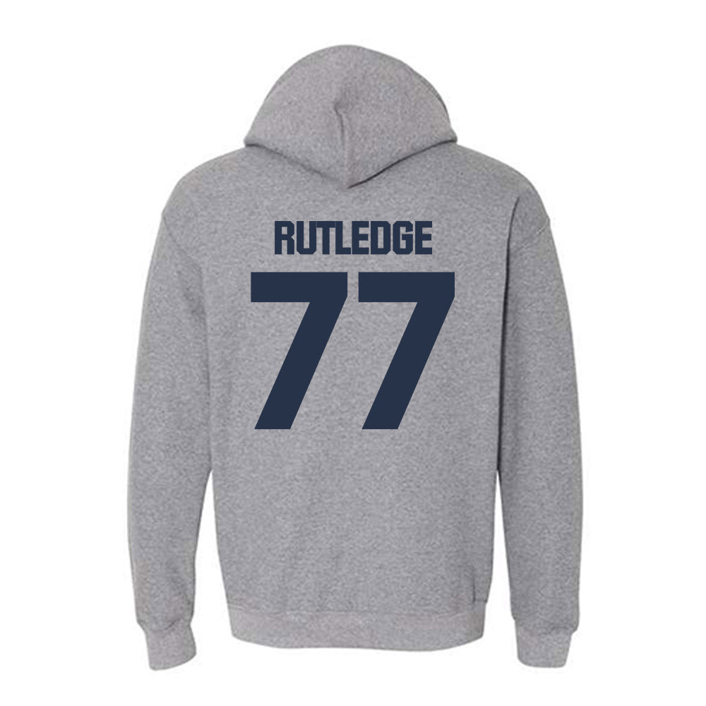 Georgia Tech - NCAA Football : Keylan Rutledge - Classic Shersey Hooded Sweatshirt-1