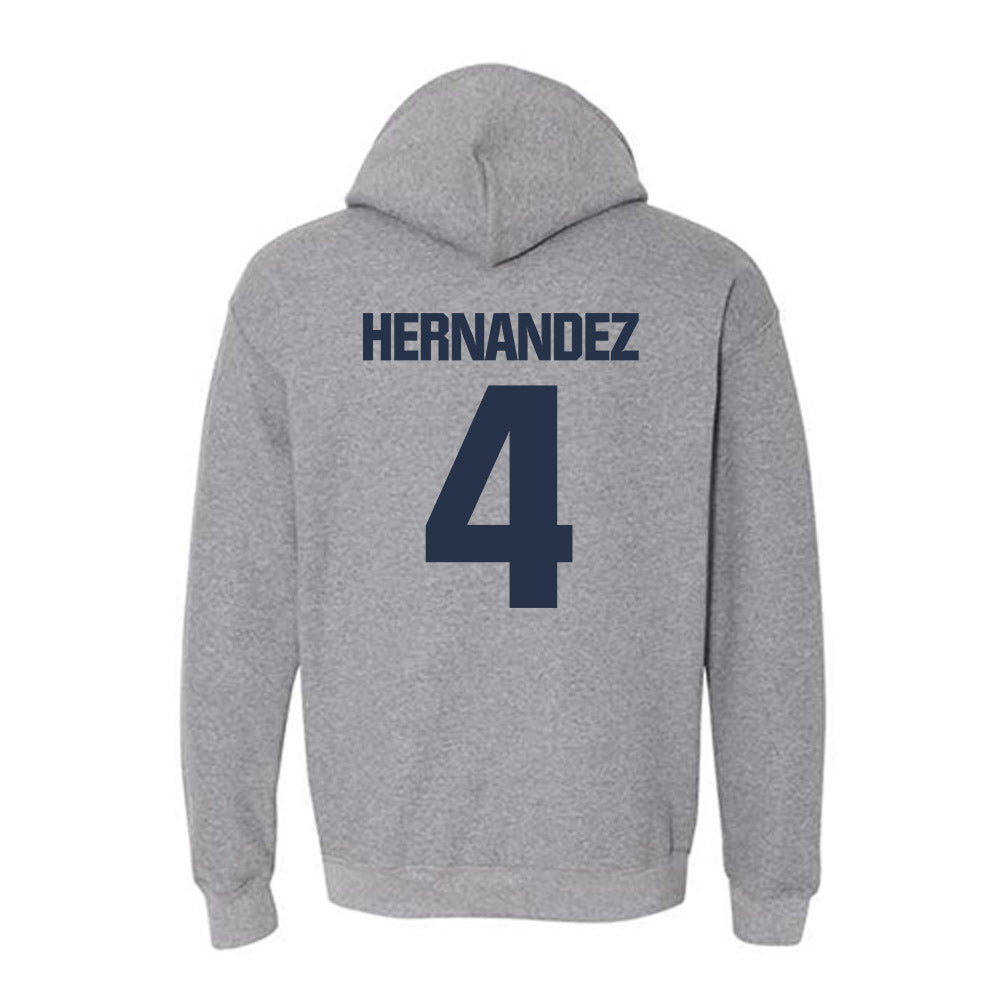 Georgia Tech - NCAA Baseball : Alex Hernandez - Classic Shersey Hooded Sweatshirt-1