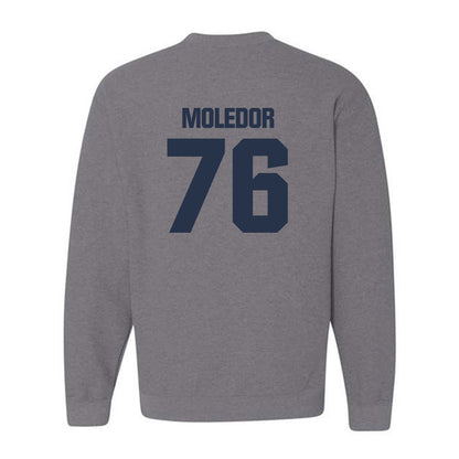 Georgia Tech - NCAA Football : Krew Moledor - Classic Shersey Crewneck Sweatshirt-1