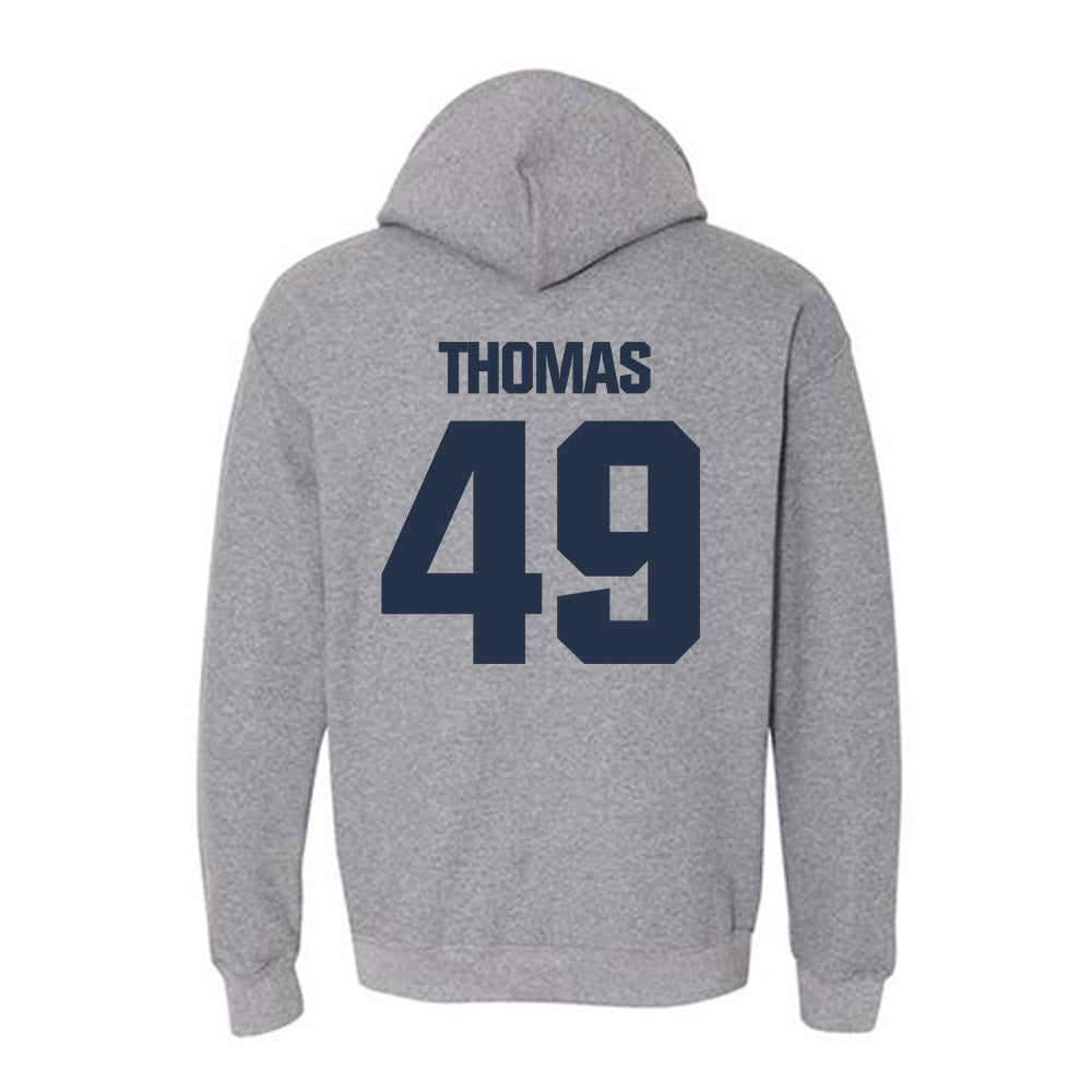 Georgia Tech - NCAA Football : Ronnie Thomas - Classic Shersey Hooded Sweatshirt-1