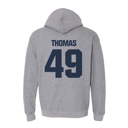 Georgia Tech - NCAA Football : Ronnie Thomas - Classic Shersey Hooded Sweatshirt-1