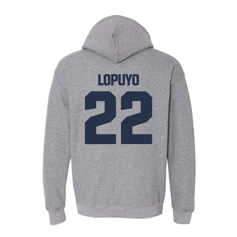 Georgia Tech - NCAA Women's Volleyball : Ital Lopuyo - Classic Shersey Hooded Sweatshirt-1