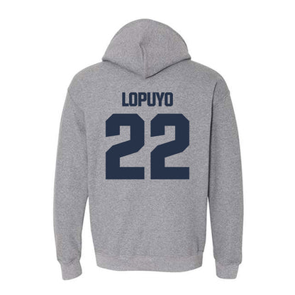 Georgia Tech - NCAA Women's Volleyball : Ital Lopuyo - Classic Shersey Hooded Sweatshirt-1