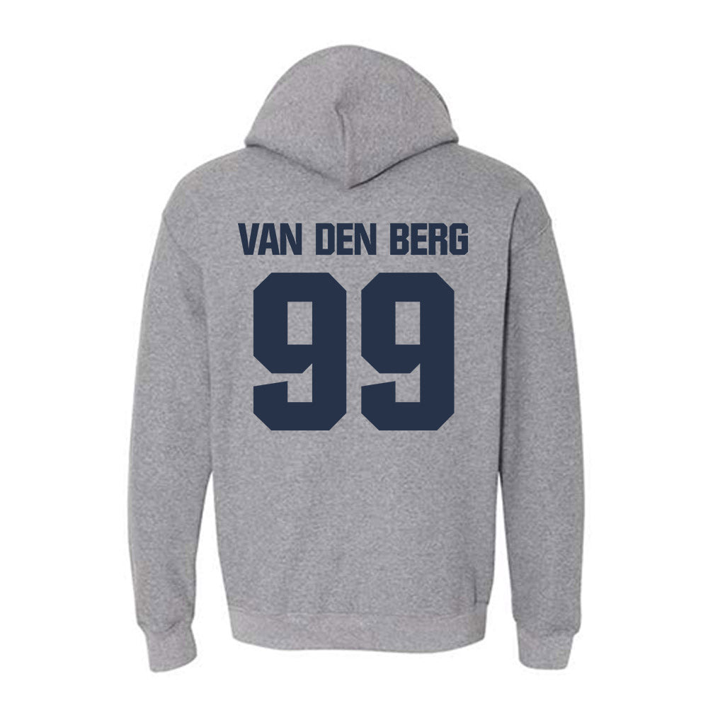 Georgia Tech - NCAA Football : Jordan van den Berg - Classic Shersey Hooded Sweatshirt-1