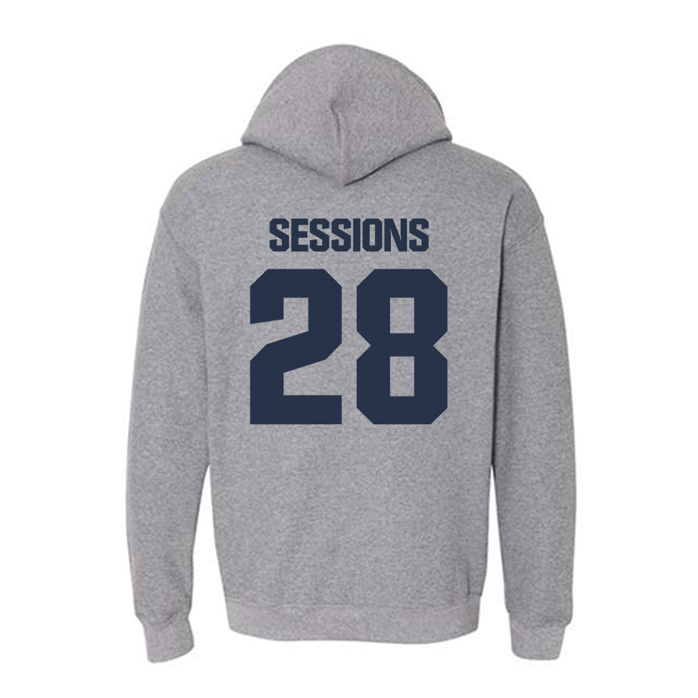Georgia Tech - NCAA Football : Elgin Sessions - Classic Shersey Hooded Sweatshirt-1