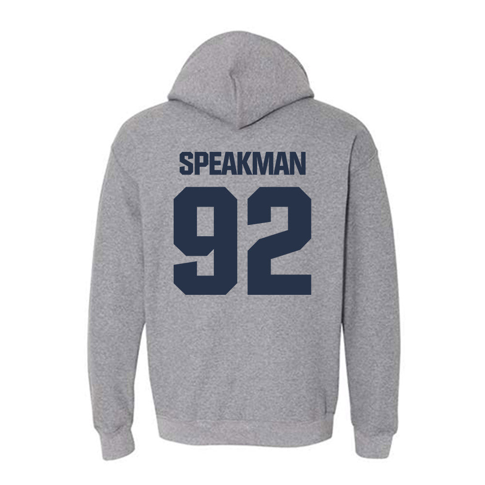 Georgia Tech - NCAA Football : Christian Speakman - Classic Shersey Hooded Sweatshirt-1