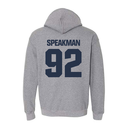Georgia Tech - NCAA Football : Christian Speakman - Classic Shersey Hooded Sweatshirt-1