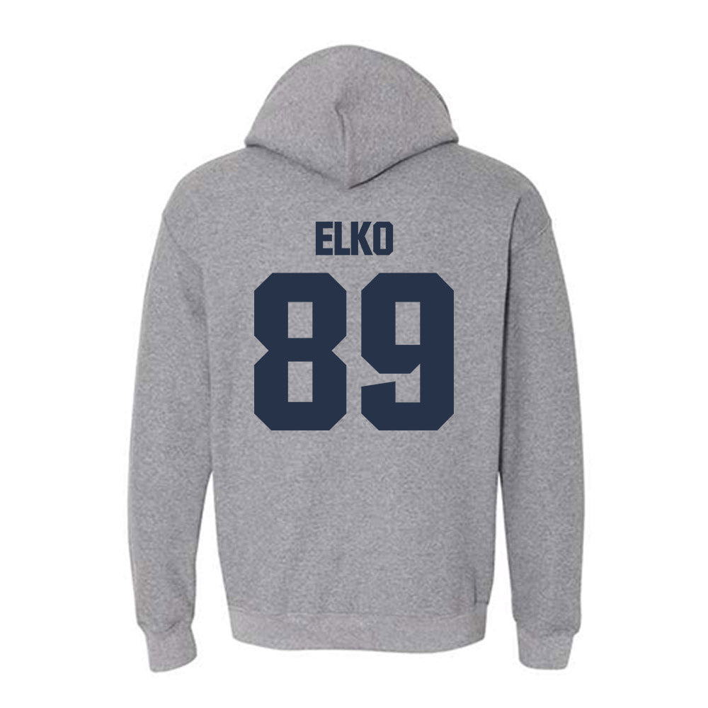 Georgia Tech - NCAA Football : Chris Elko - Classic Shersey Hooded Sweatshirt-1