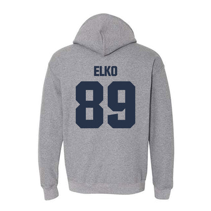 Georgia Tech - NCAA Football : Chris Elko - Classic Shersey Hooded Sweatshirt-1
