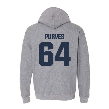 Georgia Tech - NCAA Football : Ryan Purves - Classic Shersey Hooded Sweatshirt-1