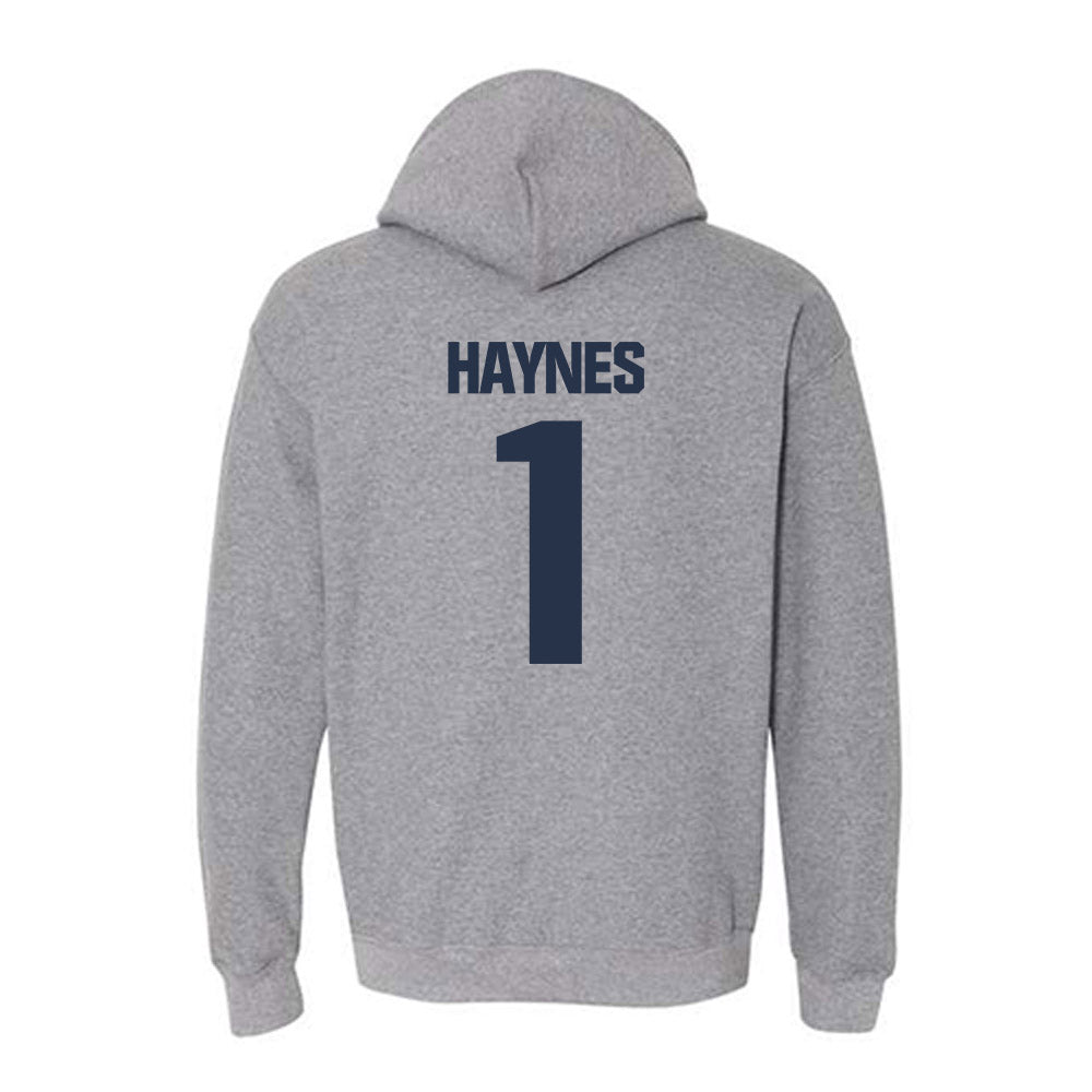 Georgia Tech - NCAA Football : Jamal Haynes - Classic Shersey Hooded Sweatshirt-1