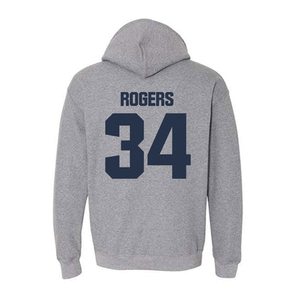 Georgia Tech - NCAA Baseball : Drew Rogers - Classic Shersey Hooded Sweatshirt-1
