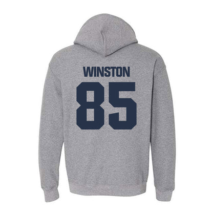 Georgia Tech - NCAA Football : Jj Winston - Classic Shersey Hooded Sweatshirt-1