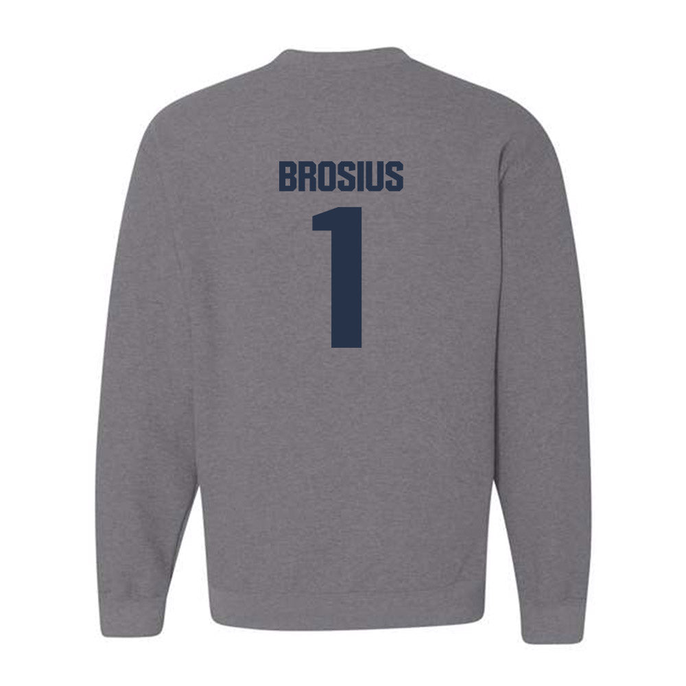Georgia Tech - NCAA Baseball : Parker Brosius - Classic Shersey Crewneck Sweatshirt-1