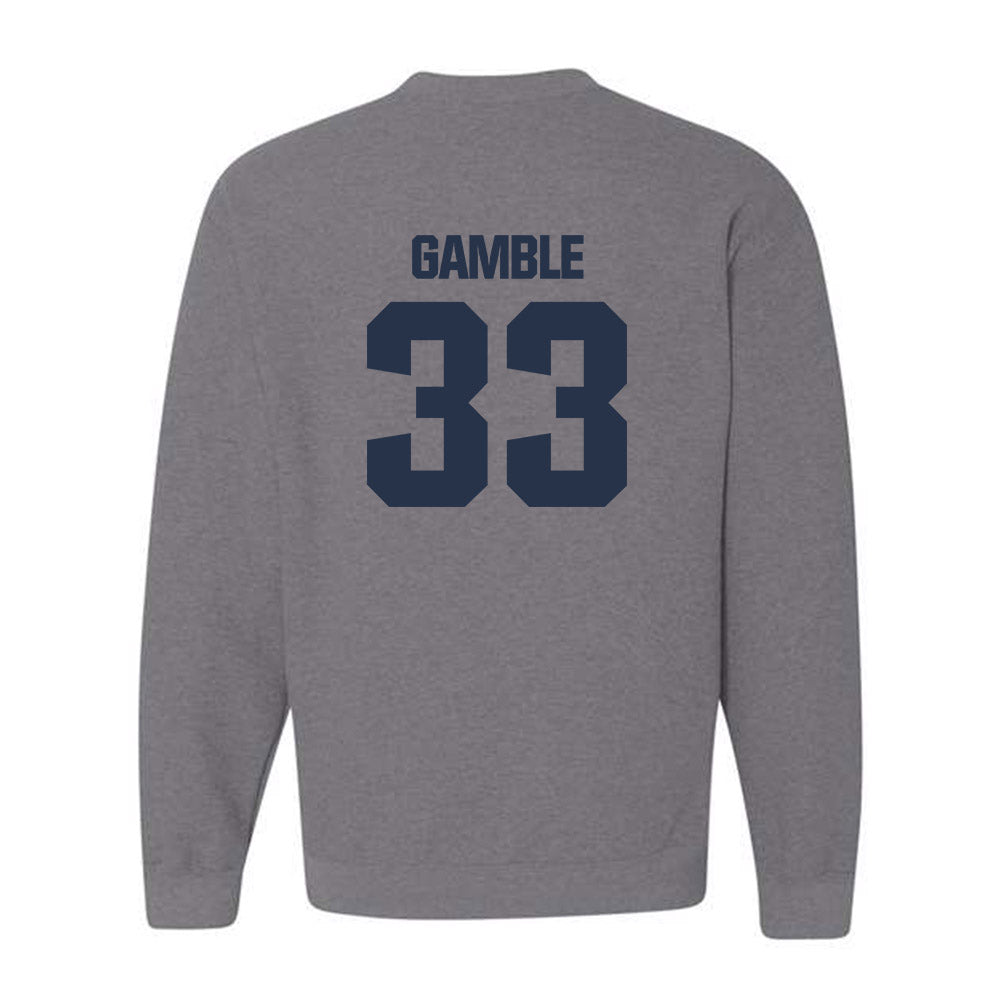 Georgia Tech - NCAA Football : CJ Gamble - Classic Shersey Crewneck Sweatshirt-1