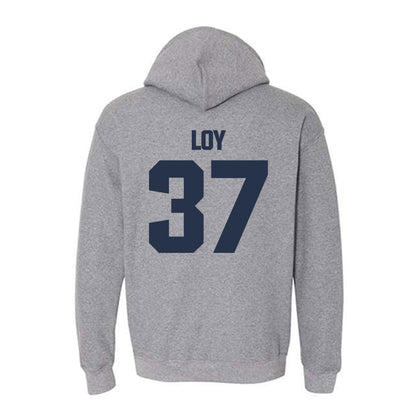 Georgia Tech - NCAA Baseball : Dylan Loy - Classic Shersey Hooded Sweatshirt-1