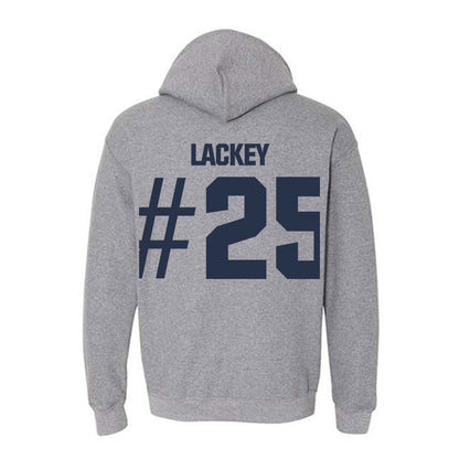 Georgia Tech - NCAA Baseball : Vahn Lackey - Classic Shersey Hooded Sweatshirt-1