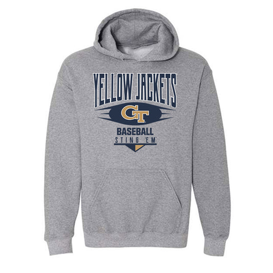 Georgia Tech - NCAA Baseball : Kent Schmidt - Classic Shersey Hooded Sweatshirt-0