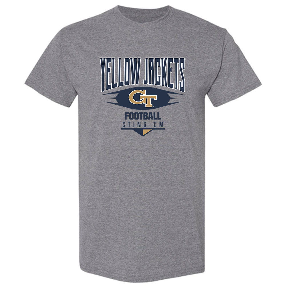 Georgia Tech - NCAA Football : Tae Harris - Classic Shersey T-Shirt-0