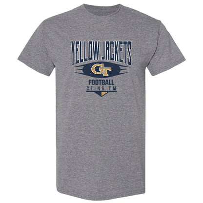 Georgia Tech - NCAA Football : Tae Harris - Classic Shersey T-Shirt-0