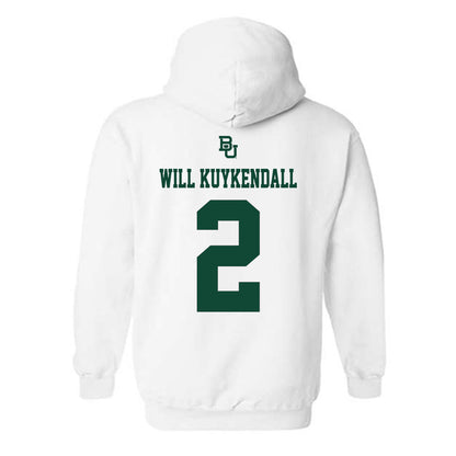 Baylor - NCAA Men's Basketball : Will Will Kuykendall - Sports Shersey Hooded Sweatshirt-1