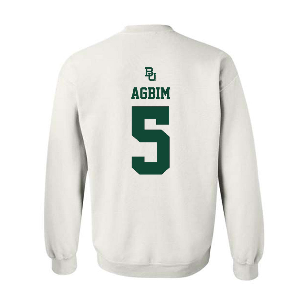 Baylor - NCAA Men's Basketball : Obi Agbim - Sports Shersey Crewneck Sweatshirt-1