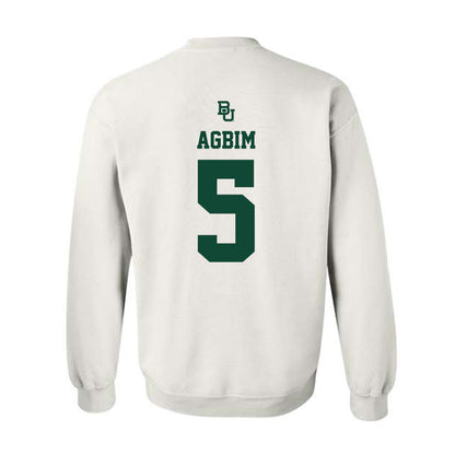 Baylor - NCAA Men's Basketball : Obi Agbim - Sports Shersey Crewneck Sweatshirt-1