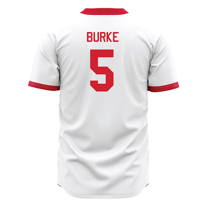 Miami of Ohio - Baseball Alumni : Clayton Burke - White Jersey-1